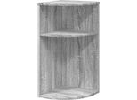 Syfax™ Tavolino Grigio Sonoma 29,6 X 29,6 X 60 Cm Legno Multistrato