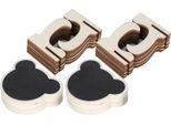 2 Set Di Mini Cartelli Lavagna In Legno Per La Collocazione Di Cartellini Piccola Lavagna Decorazione Di Nozze