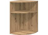 Vidaxl Tavolino Artisan In Rovere 39,7 X 39,7 X 60 Cm Materiale A Base Di Legno