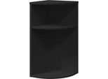 Syfax™ Tavolino Nero 29,6 X 29,6 X 60 Cm Legno Multistrato