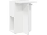 Vidaxl Tavolino Bianco 35 X 40 X 55 Cm In Legno