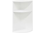 Syfax™ Tavolino Bianco 29,6 X 29,6 X 60 Cm Legno Multistrato