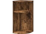 Vidaxl Tavolino In Rovere Fumé 29,6 X 29,6 X 60 Cm