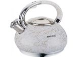 Kinghoff Bollitore Con Fischietto Della Linea Gold 3.0L 7778