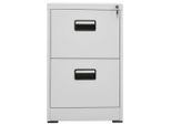 Syfax™ Schedario Grigio Chiaro 46X62X72,5 Cm In Acciaio