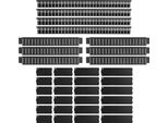 Ks Tools Set Di Divisori Per Cassetti, 34 Pezzi.