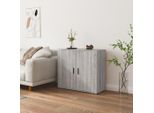 Vidaxl Credenza Grigio Sonoma 80X33X70 Cm Materiale A Base Di Legno