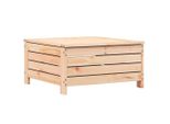 Sgabello Da Giardino 62X63,5X32 Cm In Legno Di Pino Massiccio