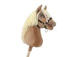 Hobby Horse Premium Cavallo A Bastone Grande - Haflinger A3