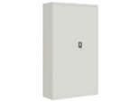 Vidaxl Armadio Per Archiviazione Grigio Chiaro 105X40X180 Cm Acciaio