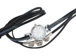 Orologio A Bracciale, Orologio A Bracciale Da Donna, Orologio Da Polso Da Donna, Orologio Con Strass, Orologio In Pu, Orologio Con Quadrante Rotondo, Orologio Al Quarzo