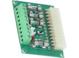 Scheda Adattatore Di Alimentazione Atx, Modulo Adattatore Atx Da Tavolo, Modulo Di Alimentazione Atx 24PIN 20PIN, Scheda Di Cablaggio Di Alimentazione Atx, Modulo Di Alimentazione Atx, Modulo Scheda Breakout