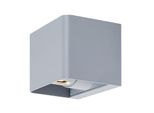 Rabalux Hallstatt 10W Lampada Da Parete Per Esterni IP54 Grigio