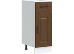 Vidaxl Base Per Cucina Kalmar Brown In Legno Effetto Rovere