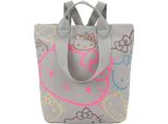 Fritzi Aus PreußEn Borsa A Tracolla Zaino Per Il Tempo Libero Ju Hello Kitty Limited Outline Sky Pale Cat Grigio Chiaro