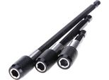 3Pcs Cacciavite Estensione Bit A Sgancio Rapido 1/4 Hex Shank Holder Drill Bit Magnetico