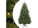 Vidaxl Albero Di Natale Artificiale Verde 270 Cm In Pvc E Metallo