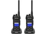 Radio Retevis NR630S, Radio A Lunga Portata, 3-7 Km, Impermeabile IP67, Schermo Lcd, Walkie Talkie Di Gruppo Professionale Per La Sicurezza