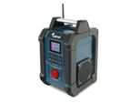 Radio Da Cantiere Leicke - Radio Digitale E Robusta Con Dab+, Fm, Bluetooth, Aux, Batteria Da 4000Mah, 2 Altoparlanti Da 15W E Display Lcd Da 2,4 Pollici