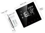 Termostato Intelligente Wi-Fi Termoregolatore Digitale App Controllo Display Lcd Touch Screen Settimana Termostato Elettrico Programmabile Per Riscaldamento A Pavimento Per Casa Scuola Ufficio Hotel 16A