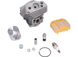 Filtro Aria Pistone Cilindro 43 Mm -Kit -Catene -Assemblaggio Per Husqvarna 545 550XP