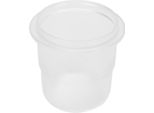 Tazza Di Dosaggio Del Caffè Di Prevenzione Di Perdita Di Plastica Della Tazza Di Dosaggio Per Il Negozio Domestico Della Macchina Del Caffè 58Mm Glassato Trasparente 58Mm