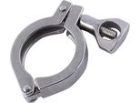 Tri Clamp Clover In Acciaio Inox Da 1,5'' Per Impieghi Gravosi (Ghiera Tri Clamp 50,5 Mm)