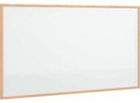 Vidaxl Lavagna Magnetica Con Cornice In Legno Di Pino Massiccio 100 X 55 Cm