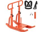Slitta Per Pesi Vevor Slitta Per La Forza Slitta Per L'allenamento Della Forza Per Migliorare La Velocità Durante Gli Esercizi Sportivi, Dispositivo Per Il Fitness Con Impugnatura, Compatibile Con Dischi Per Pesi Da 25/51 Mm