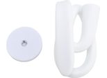 Lavatrice A Carica Frontale Supporto Magnetico Flessibile Per Lavatrice Aperto E Con Una Corretta Ventilazione Bianco