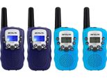 Retevis RT388 Walkie Talkie Kids, Regali Per Bambini, Giocattoli Da 4-12 Anni, Chiusura A Chiave Sicura, Per L'avventura, Il Campeggio, L'escursionismo (Due Paia)