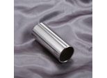 1PC 60MM Alta Chitarra Slide Bar In Acciaio Inox Metallo / Vetro Dito Scivola Per Basso Banjo Ukulele Strumento A Corda Accessori