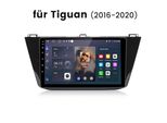 10 Zoll 6+128GB Autoradio Android Per Vw Tiguan 2016-2020 Wireless Carplay Android Auto 4G Wifi Gps Navigation 8Kern Rds Dsp Dab+ Bt