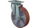 Ruota Girevole Per Carichi Pesanti D.125Mm Trgf.450Kg Cast-Pu 135Mm 110Mm Bs Rollen