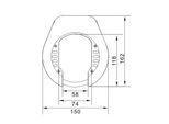 Lynx Lazo Model Block Xxl Ringslot Art-2-Plug-In Per Catena