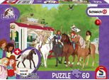 Schmidt Puzzle Schleich Meeting 60 Pezzi + Figura Schleich