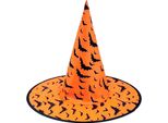 Mamma Strega 58 Cm Costume Cappello Arancione Arancione Taglia Unica