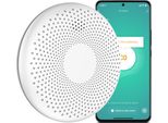 Aroha Smart Connect Rilevatore Di Fumo E Monossido Di Carbonio Wifi - Batteria Da 10 Anni - Allarme Antincendio & Rilevatore Monossido Di Carbonio