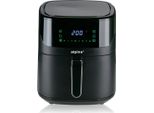 Alpina Airfryer Xl - Friggitrice Ad Aria Calda 6L - Friggitrice Ad Aria Da 2 A 5 Persone - Forno Ad Aria Calda Con Touch Screen Digitale - Temperatura Regolabile Da 80 A 200 Gradi - Funzione Timer - 8 Programmi Di Cottura