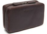 The Chesterfield Brand Pelle Borsa Da Toilette Ardan Tech-Organizer Brown Marrone Scuro