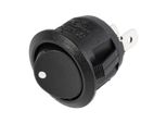 Interruttore A Bilanciere Rotondo 230V-250V 6A Nero