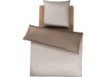 Joop! Biancheria Da Letto 4040 Micro Pattern Nocciola 80/80 135/200 Cm