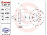 Bremsscheibe Brembo 08.2631.34