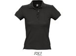 Sols 11310 | Poloshirt Da Donna People 210 - Farbe: Nero - GrößE: 3XL