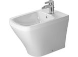 Duravit Bidet Sur Pied Durastyle Back To Wall 57Cm Avec Trop-Plein, Avec Plage De Robinetterie, 1 Trou De Robinetterie, 22841000001, 22841000001