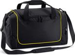 Quadra QS77 | Borsa Sportiva Teamwear Locker | 47 X 30 X 27 Cm - Colore: Nero/Giallo - Misure: 47 X 30 X 27 Cm