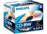 Philips 8710101710242 Cd Vergine CD-RW 700 Mb 12X 10 Pz