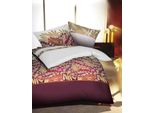 Kaeppel Biber Biancheria Da Letto Pergola Borgogna 135X200 Cm + 80X80 Cm