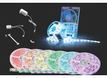 Globo Lighting Striscia Led In Plastica Bianca, 90X Rgbw Led