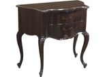 Casa Padrino Cassettiera Barocca Marrone-Rossa L 80 Cm, H 70 Cm - Mobili Barocchi